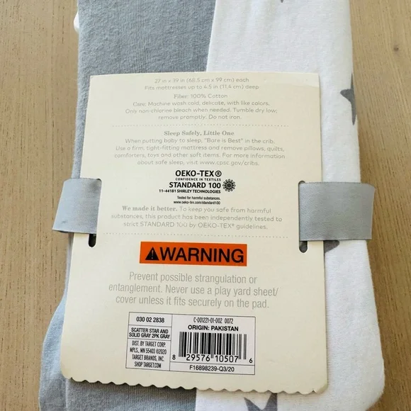 Cloud Island Fitted Sheets for Play-Yard / 2 Pack
(New never used) - Picture 4 of 7